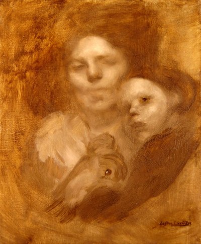 母と子 作： Eugène Carrière