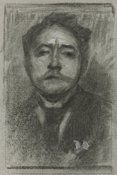 ジャン・アジャルベールの肖像 作： Eugène Carrière