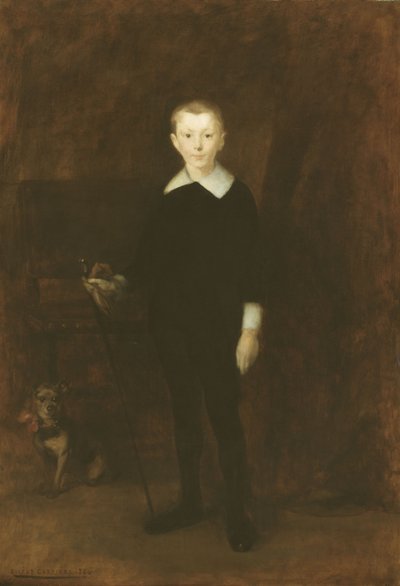 少年の肖像 作： Eugène Carrière