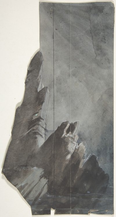 舞台セットのデザイン、1830～90年。 作： Eugene Ciceri
