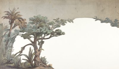 パリのオペラ座の舞台セットのデザイン、1828-90年。 作： Eugene Ciceri