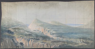 パリのオペラ座の舞台セットのデザイン、1830～90年。 作： Eugene Ciceri