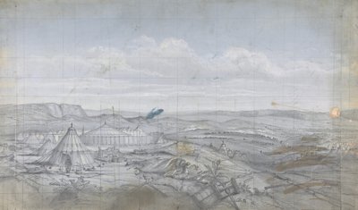 パリのオペラ座の舞台セットのデザイン、1830～90年。 作： Eugene Ciceri