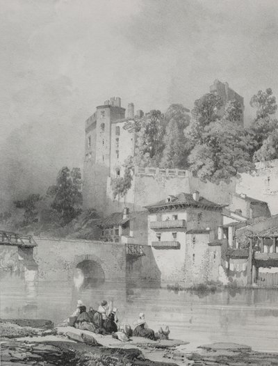 古代フランスの絵のようにロマンチックな旅。 ブルターニュ：シャトー・ド・クリソン 作： Eugene Ciceri