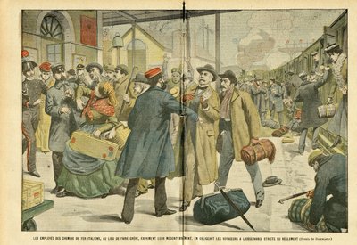 Le Pelerin』に掲載されたユージン・ダンブラン（1865-1945）のイラスト 作： Eugene Damblans