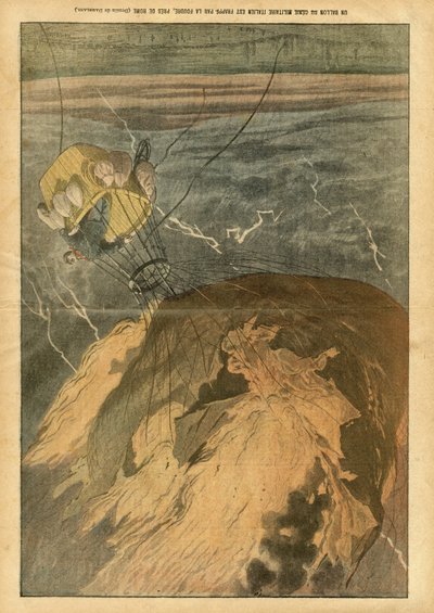 Le Pelerin』に掲載されたユージン・ダンブラン（1865-1945）のイラスト 作： Eugene Damblans