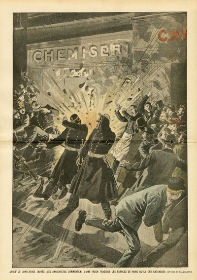 Le Pelerin』に掲載されたユージン・ダンブラン（1865-1945）のイラスト 作： Eugene Damblans