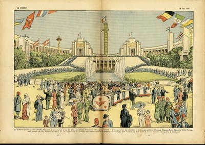 Le Pelerin』に掲載されたユージン・ダンブラン（1865-1945）のイラスト 作： Eugene Damblans