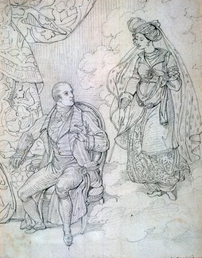 無題、c1815-1865 作： Eugene Deveria