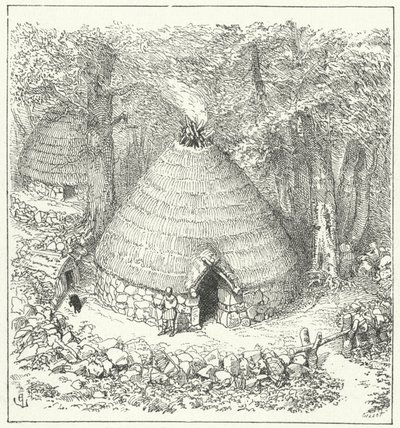 古代ペラジアンハット 作： Eugene Emmanuel after Viollet le Duc
