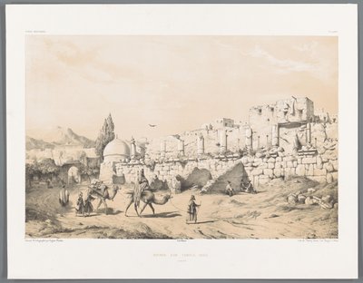 Kangavar の Anahita の寺院の廃墟 Ruins d