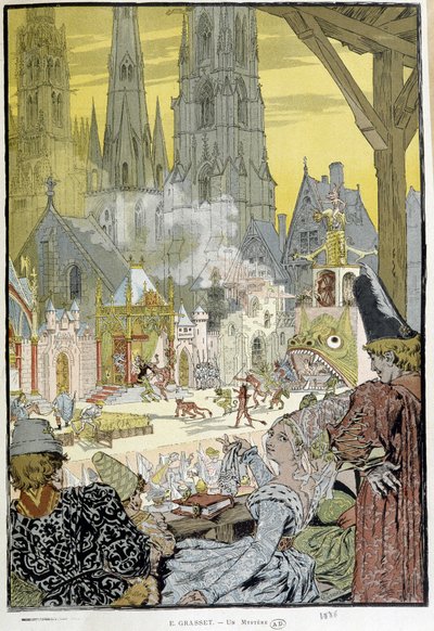グラッセによる中世のミステリー 作： Eugene Grasset