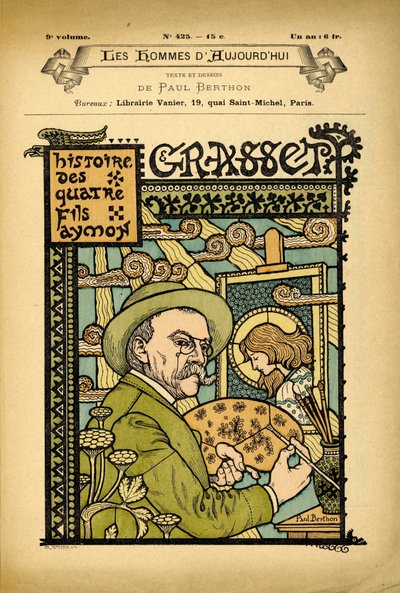 ポール・ベルトン（1872-1909）のイラストによる「Les Hommes d