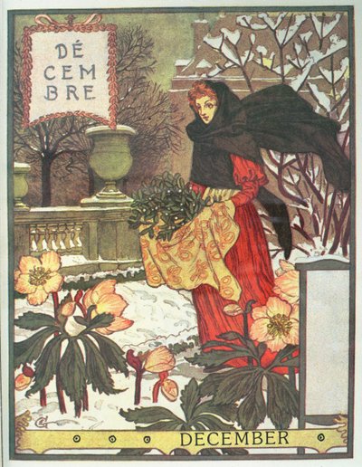 12月 作： Eugene Grasset