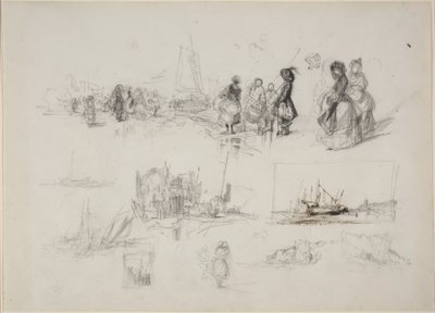 海辺の研究 作： Eugene Isabey