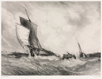シックス・マリーンズ：帰港、1833 作： Eugene Isabey
