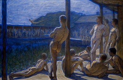 海軍浴場 作： Eugène Jansson