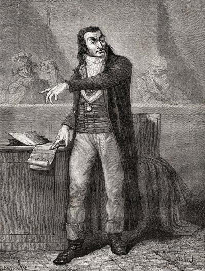 ブランパンの彫刻が施されたアントワーヌカンタンフーキエティンヴィル（1746-95） 作： Eugene Joseph Viollat