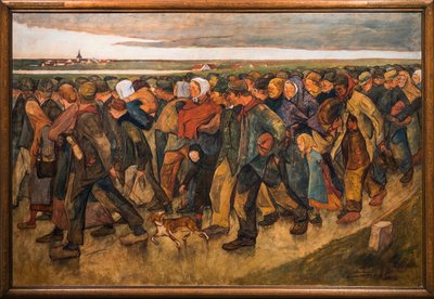移民、ユージン・ラーマンス（1864-1940） 作： Eugene Laermans