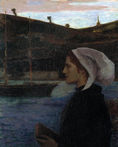 ブルトンの日曜日、カリフォルニア州。 1890年。 作： Eugene Laurent Vail