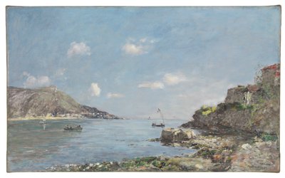 ボーリュー、ラベデフルミ、モーニングエフェクト、1892 作： Eugene Louis Boudin