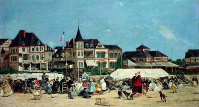 トルビルカジノ 作： Eugene Louis Boudin