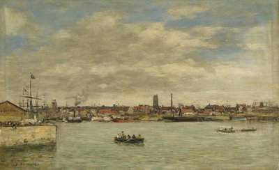 ダンケルク、1889年 作： Eugene Louis Boudin