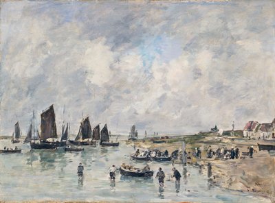 エタプル 作： Eugene Louis Boudin