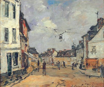 フェルヴァク、ラループリンシパル、1877年〜81年 作： Eugene Louis Boudin