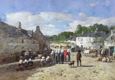 ラフェテ、1865年頃 作： Eugene Louis Boudin