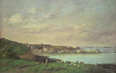 横向き 作： Eugene Louis Boudin