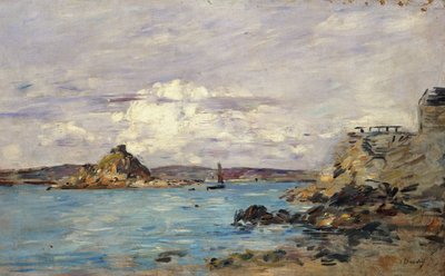 「ドゥアルヌネ湾」の研究、1895-97年 作： Eugene Louis Boudin