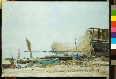 不明な画像 作： Eugene Louis Boudin