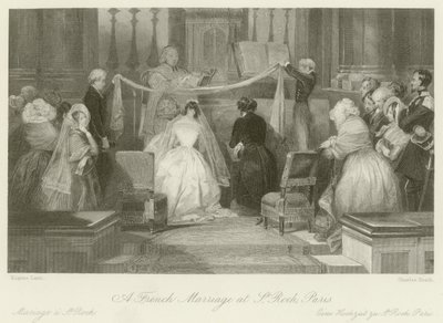 セントロックでのフランス人の結婚 作： Eugene Louis Lami