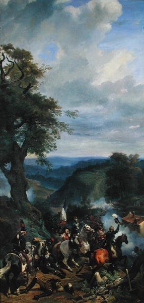 アルゴンヌでの戦い、1792年9月 作： Eugene Louis Lami