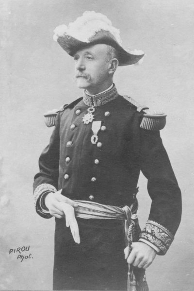 ラングロワ将軍、c1893 作： Eugene Pirou