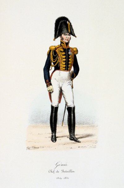 大隊長、ジニー、1814年から30年 作： Eugene Titeux