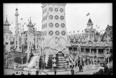ルナパーク、1908年（硝酸塩陰性） 作： Eugene Wemlinger