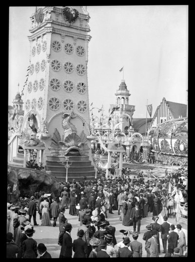 ルナ公園、1909年（硝酸塩陰性） 作： Eugene Wemlinger