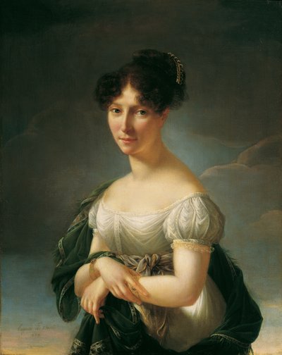 女性の肖像 作： Eugenie le Brun