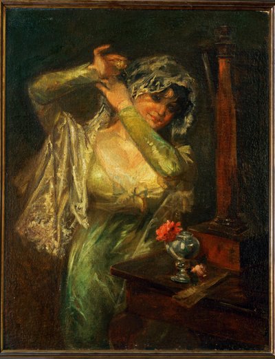 バラのマーヤ 作： Eugenio Lucas Velazquez