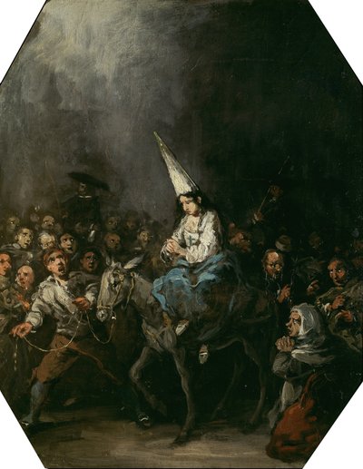 異端審問、1860年頃の有罪判決 作： Eugenio Lucas Velázquez