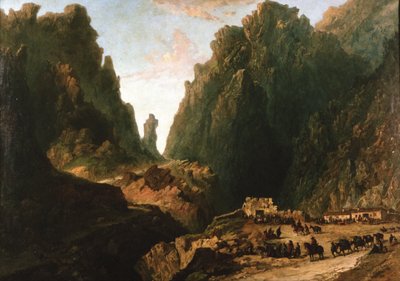 密輸業者との風景 作： Eugenio Lucas Velázquez