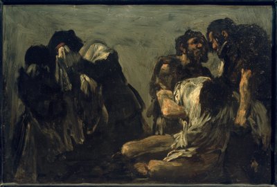 レイチェルとヤコブの兄弟 作： Eugenio Lucas Velázquez