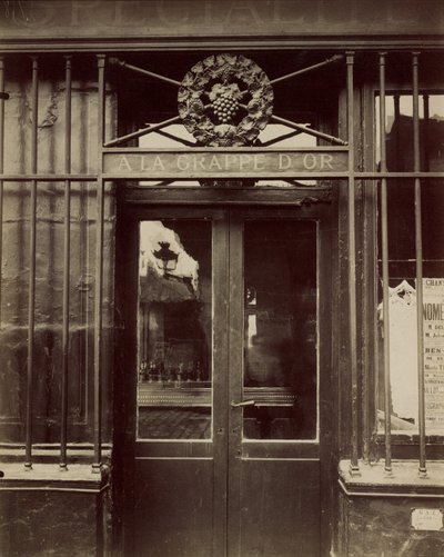 グラッペ ドール、アリーグル第 4 位 作： Eugène Atget