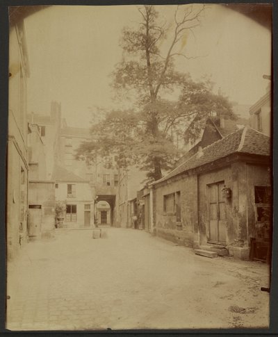旧カルメル会修道院、サン・ジャック通り、ヴァ・ディスパレール 作： Eugène Atget