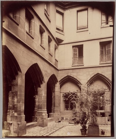 クロワットル・デ・ビレット、アーカイブス通り24番地 作： Eugène Atget