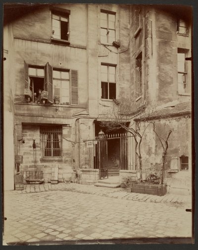 ルーアン宮廷 作： Eugène Atget