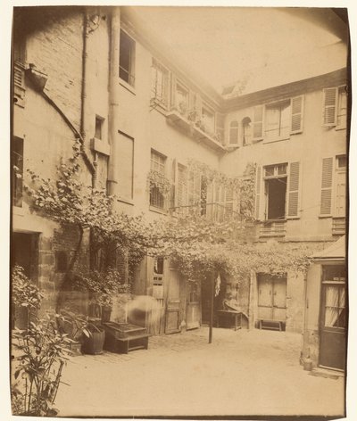 クール・ド・ルーアン、サンジェルマン大通り 作： Eugène Atget