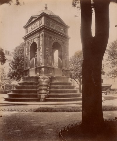 フォンテーヌ・デ・イノセント（「古き良きパリの芸術」シリーズより 作： Eugène Atget
